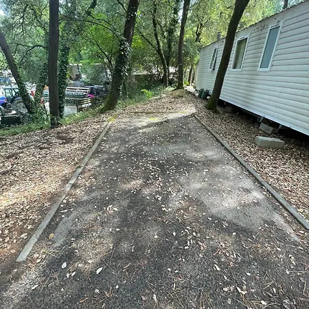 キャンプ場 Particulier Loue Mobil-home Dans Le Parc Siblu